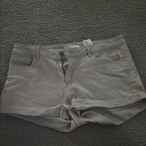 H&M Tan Cargo Shorts low rise